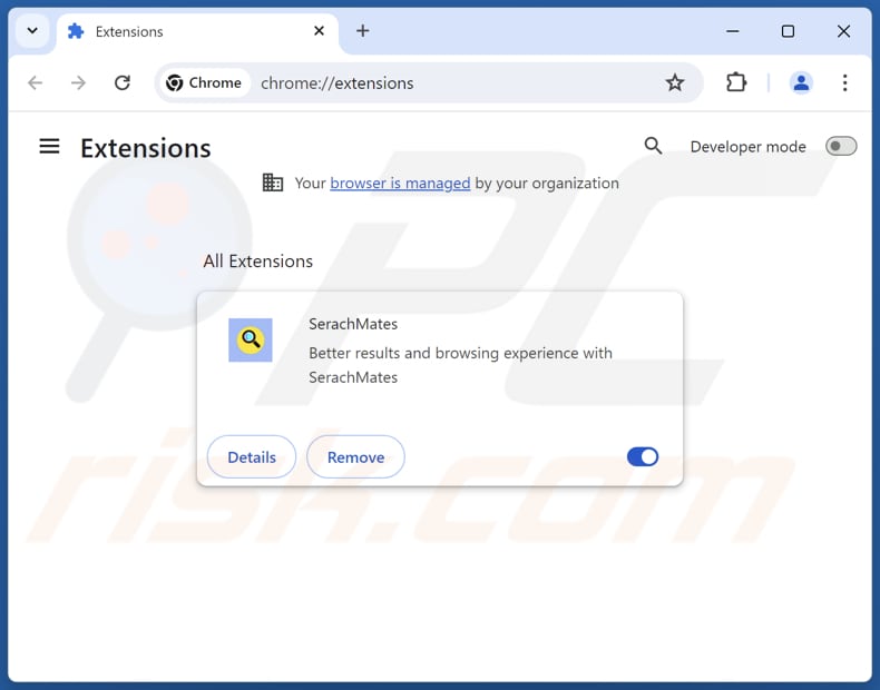 Rimozione delle estensioni di Google Chrome correlate a finditfasts.com