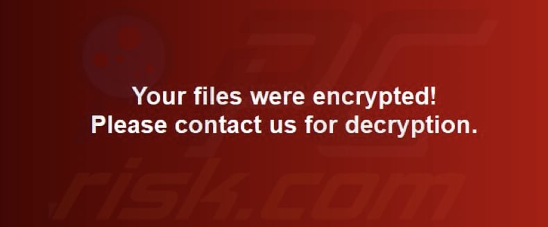 DORRA ransomware carta da parati