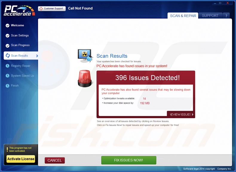 ExtraFastApps applicazione indesiderata