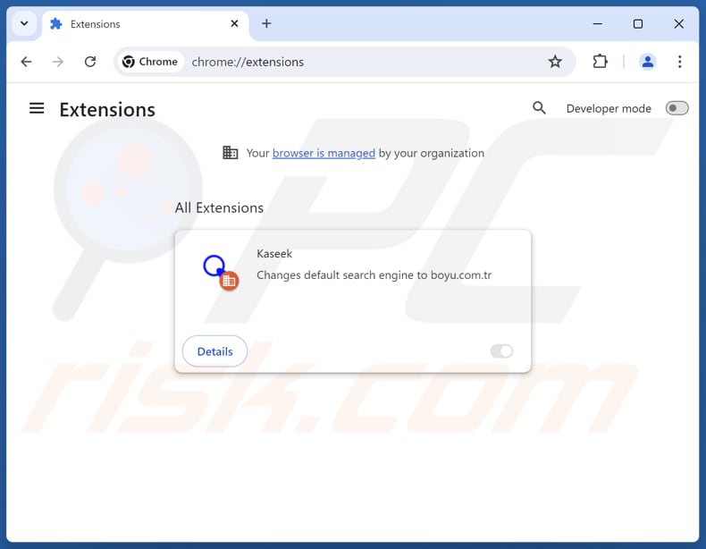 Rimozione delle estensioni di Google Chrome correlate a findflarex.com
