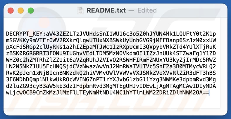NotLockBit ransomware nota di riscatto (README.TXT)