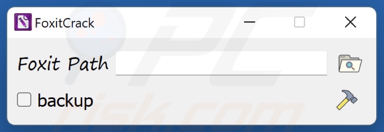 SteelFox interfaccia di cracking del malware