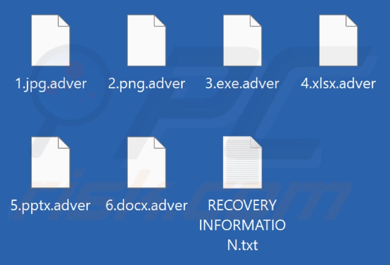 File criptati dal ransomware Adver (estensione .adver)