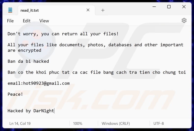 DarkN1ght ransomware file di testo (read_it.txt)