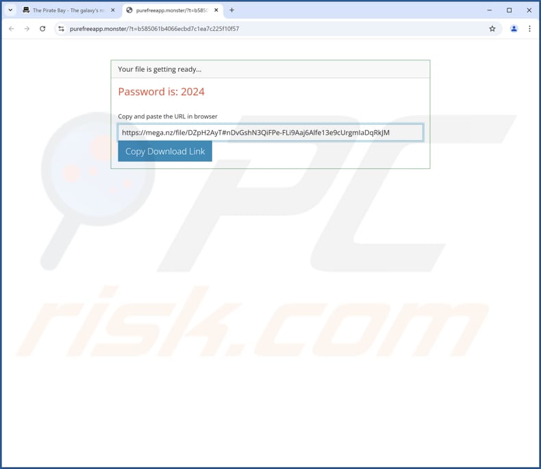 Niwp App applicazione indesiderata che promuove il sito web