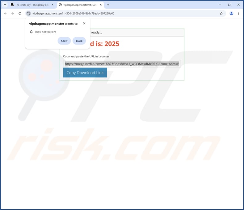 Traw Dapp Sito di applicazione indesiderato utilizzato per la distribuzione