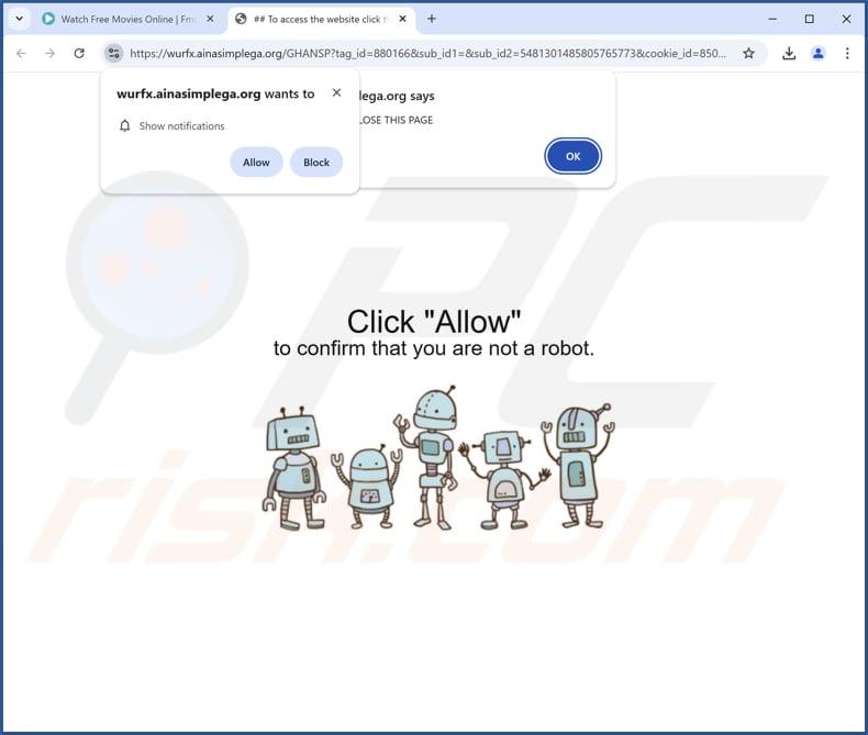 ainasimplega[.]org annunci