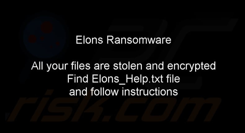 Elons ransomware Carta da parati