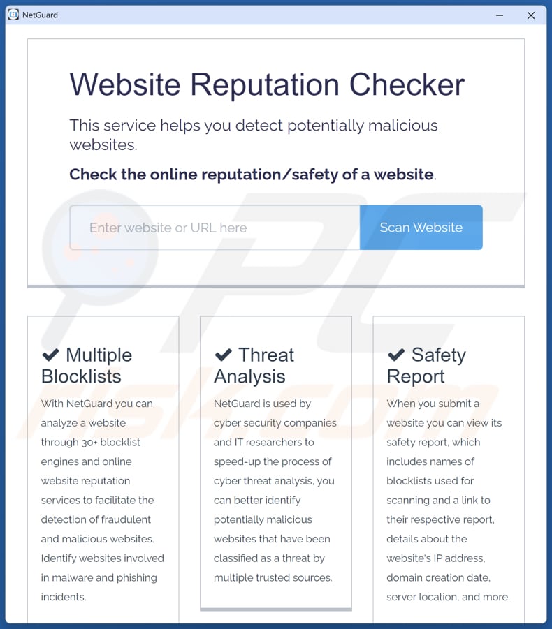 NetGuard applicazione indesiderata