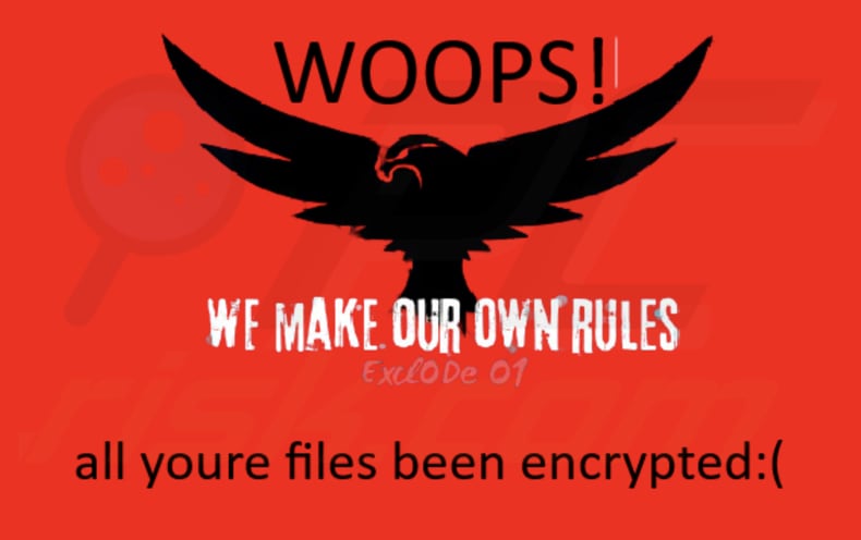 Optimus ransomware Carta da parati