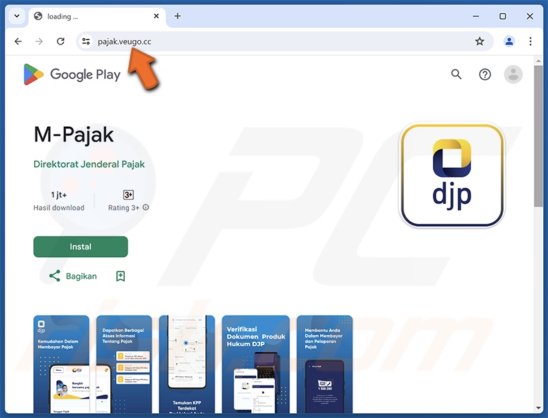 Il malware PlayPraetor diffonde una falsa pagina di Google Play