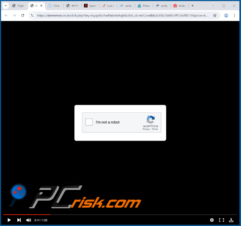 derenmon.co[.]in aspetto del sito web (GIF)