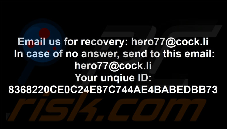 Hero ransomware Carta da parati