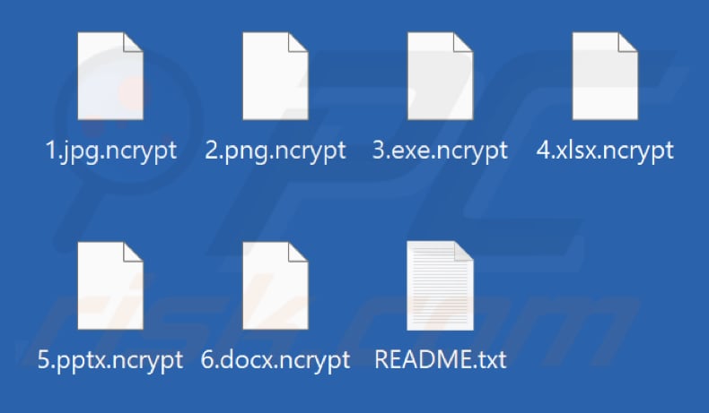 File crittografati dal ransomware Nanocrypt (estensione .ncrypt)