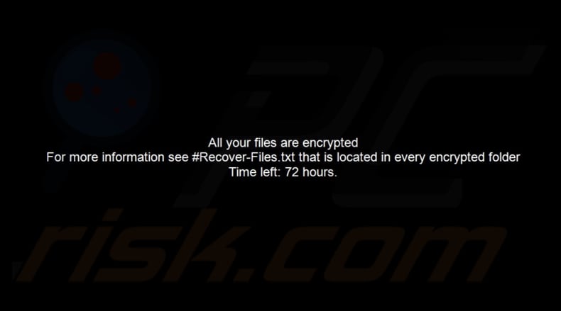 Nullhexxx ransomware Carta da parati