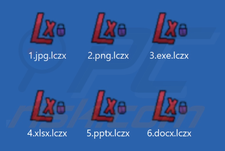 File criptati dal ransomware PelDox (estensione .lczx)