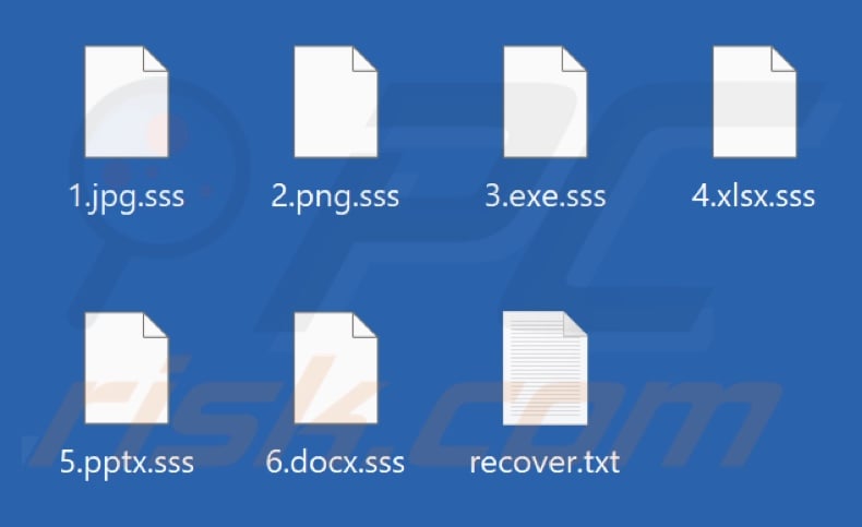 File crittografati dal ransomware Cephalus (estensione .sss)