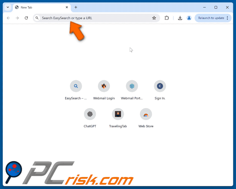 easy-search.pro reindirizza a bing.com