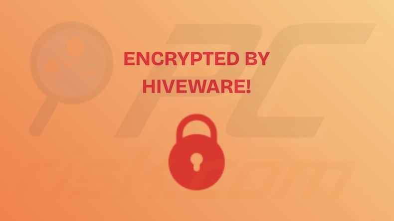 Sfondo ransomware HiveWare