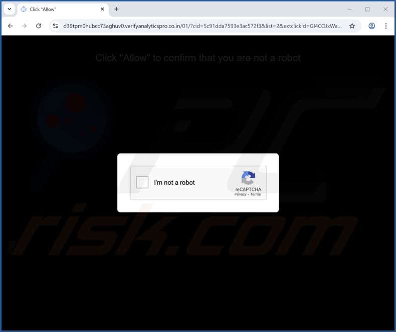 verifyanalyticspro.co[.]in annunci
