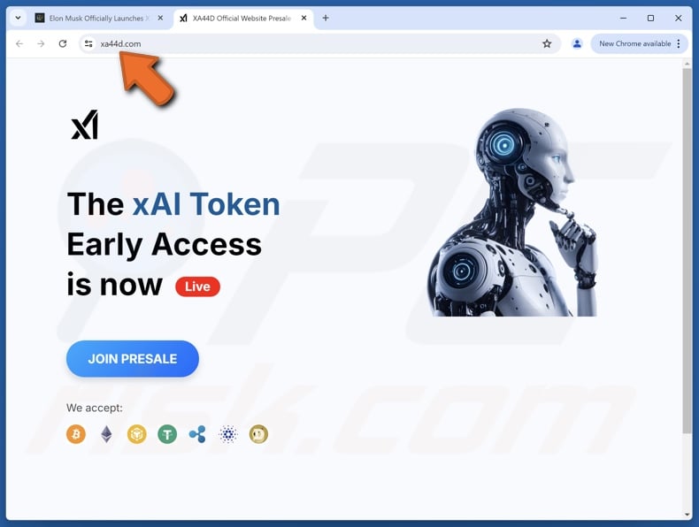 xAI Token Launch truffa prima pagina