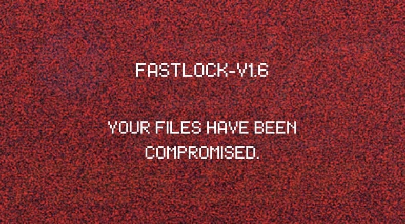 FastLock ransomware carta da parati