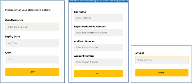 GhostGrab ruba i dati di accesso della carta di debito (fonte: cyfirma.com)