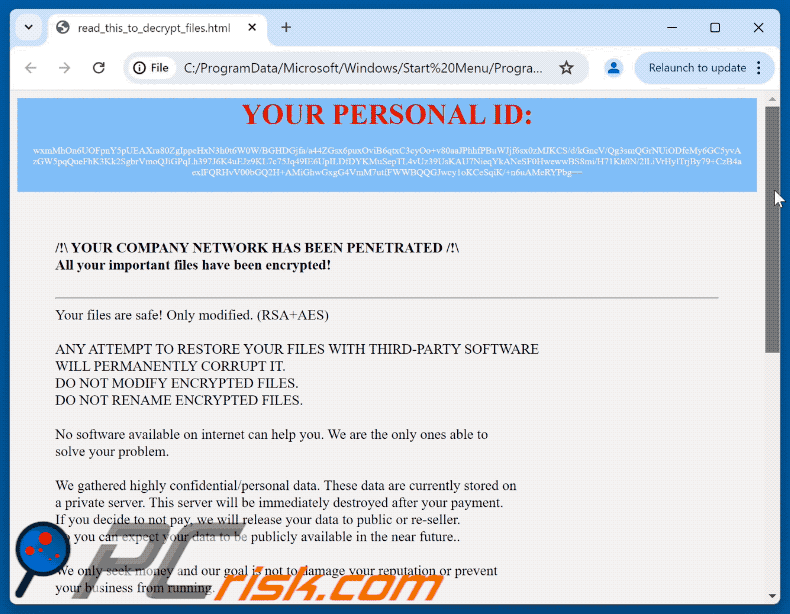 BAFAIAI ransomware richiesta di riscatto (read_this_to_decrypt_files.html) GIF