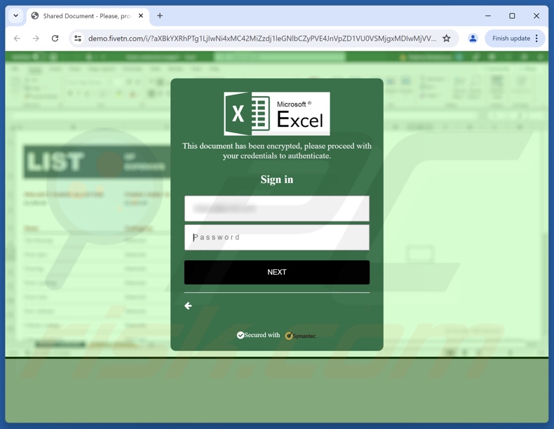 DHL - Shipment Registered To Your Email e-mail truffaldina che promuoveva un sito di phishing