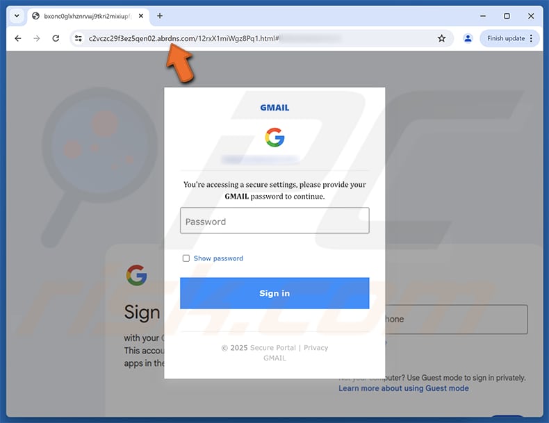 Maersk - Shipping Documents And Arrival Notice Sito di phishing per truffe via e-mail