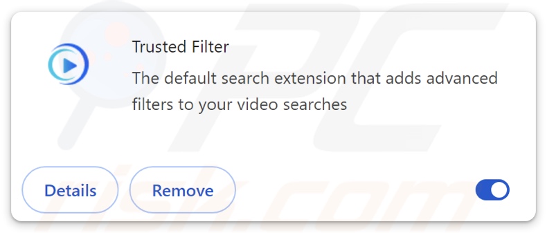 Trusted Filter dirottatore del browser