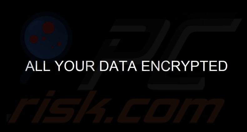 Black Shrantac ransomware carta da parati