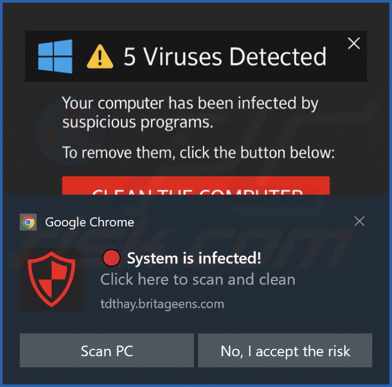 Pubblicità pubblicata dalla pagina web britageens[.]com