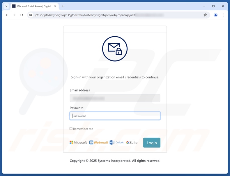 DHL Express - Incomplete Address Information e-mail truffaldina che promuoveva un sito di phishing
