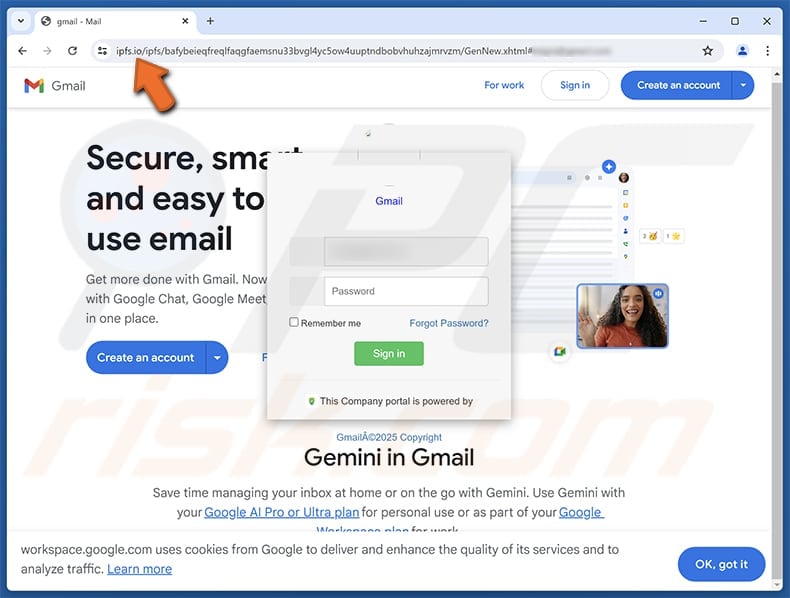 Download Your Invoice Truffa via e-mail sito web falso