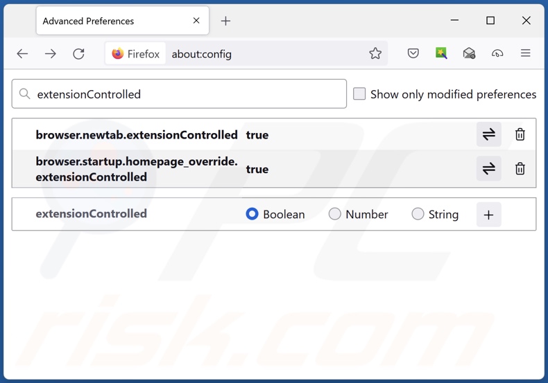 Rimozione di search.ansiblealgorithm.com dal motore di ricerca predefinito di Mozilla Firefox
