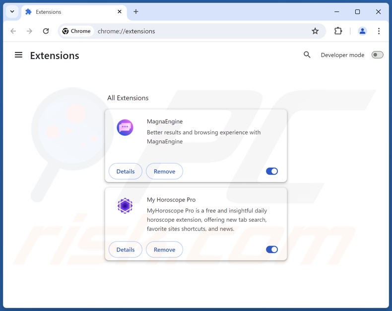Rimozione delle estensioni di Google Chrome correlate a find-it.pro