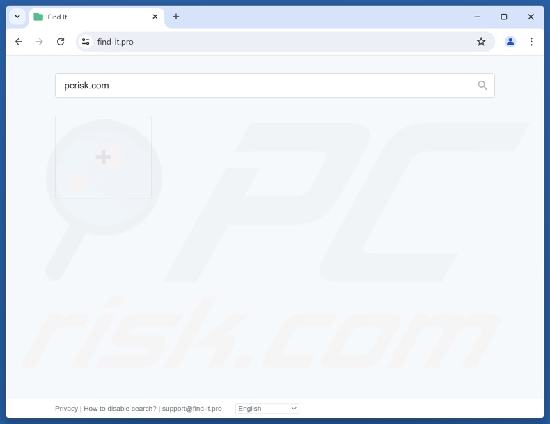 dirottatore del browser find-it.pro