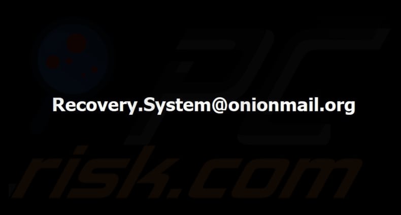 Chip ransomware sfondo