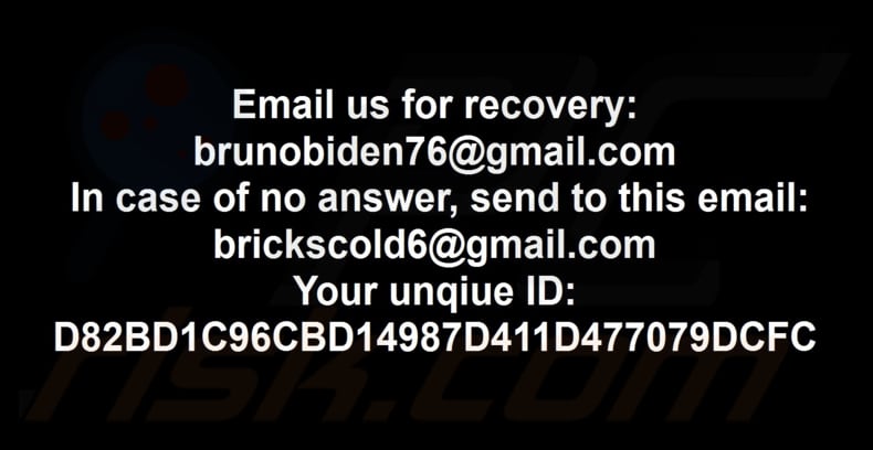 Bricks ransomware sfondo