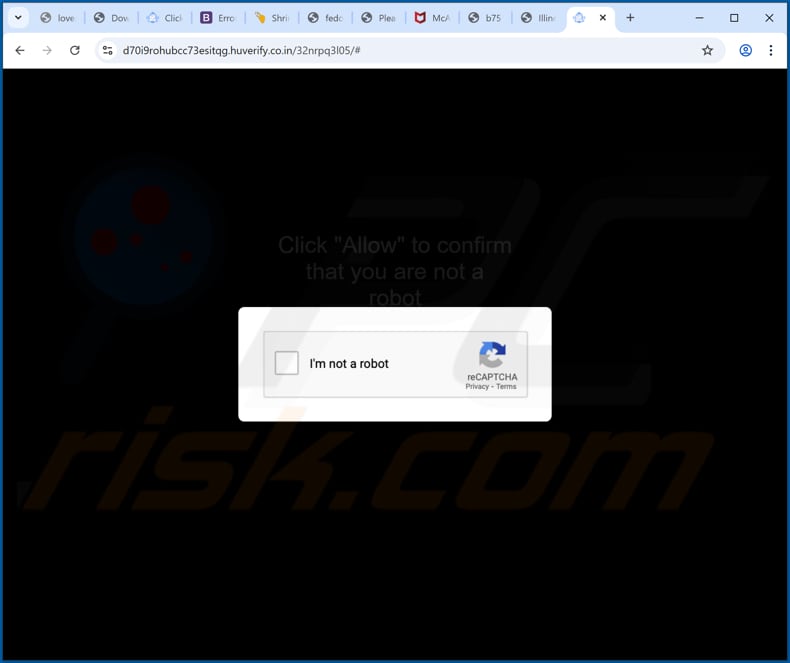 huverify.co[.]in annunci