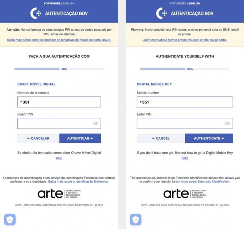 Falsa finestra di copertura del trojan bancario Massiv