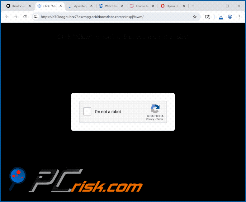 aspetto del sito web orbitboostlabs[.]com (GIF)