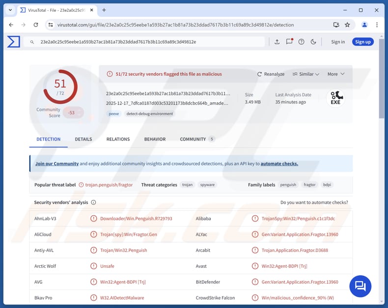 malware SnappyClient