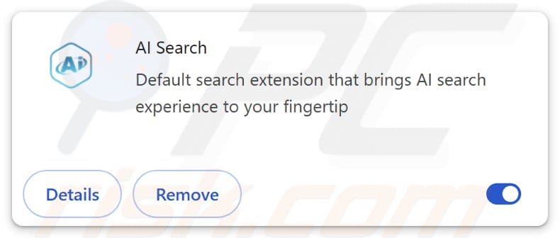 dirottatore del browser aisearchapp.net