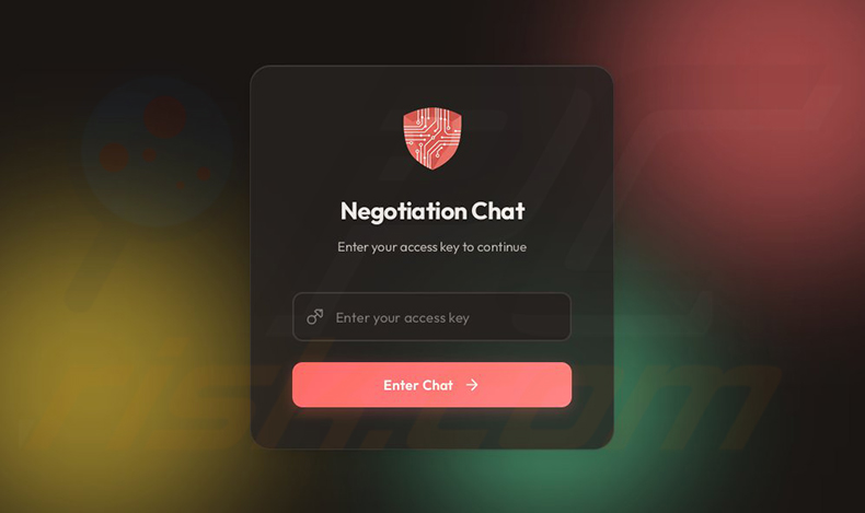 Sito web di chat Aur0ra nella rete Tor