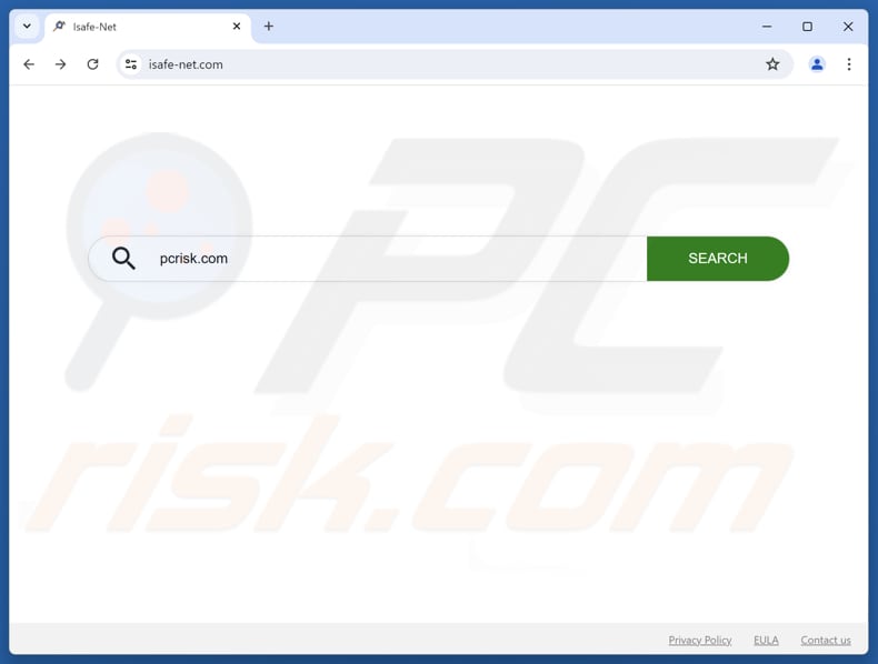 dirottatore del browser isafe-net.com