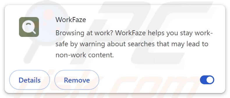 Dirottatore del browser WorkFaze
