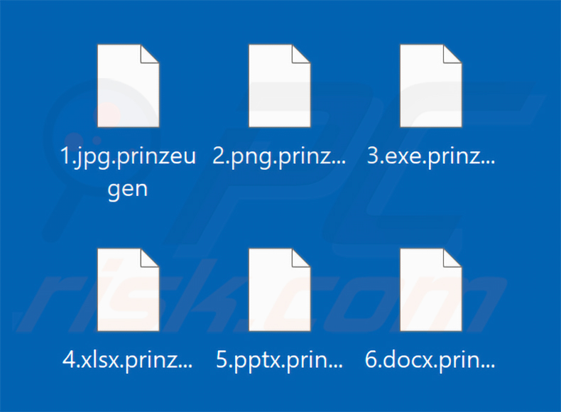 File crittografati dal ransomware Prinz Eugen (estensione .prinzeugen)