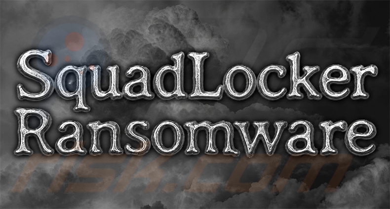Sfondo del desktop del ransomware SquadLocker